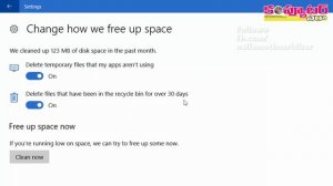 How to free up space automatically in Windows computer?