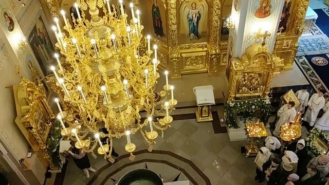 Тропари на великое освящение воды. Регент Екатерина Артюхова.
