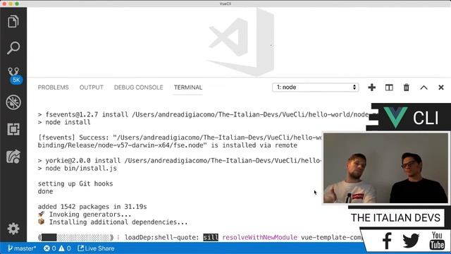 Creiamo un progetto Vue.js utilizzando VueCLI