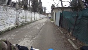#Гурзуф. Спуск с трассы в поселок