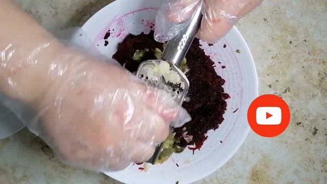 Свекольный салат за 5 минут ВКУСНО и БЫСТРО #свекольныйсалат