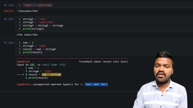 string concatenation in python | strings | python tutorial | complete python | python full course