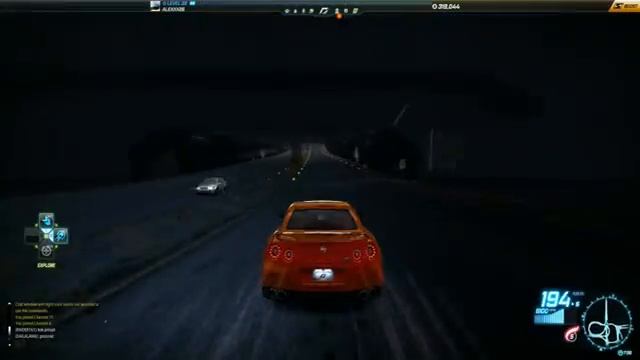 NFS World: Nissan GT-R R35 stock (acceleration test) смотреть онлайн