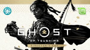 Ghost of Tsushima. Linux Mint 20. PortProton. Геймплей, без комментариев.