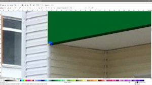 Уроки CorelDraw № 2 Визуализация логотипа на фасаде здания