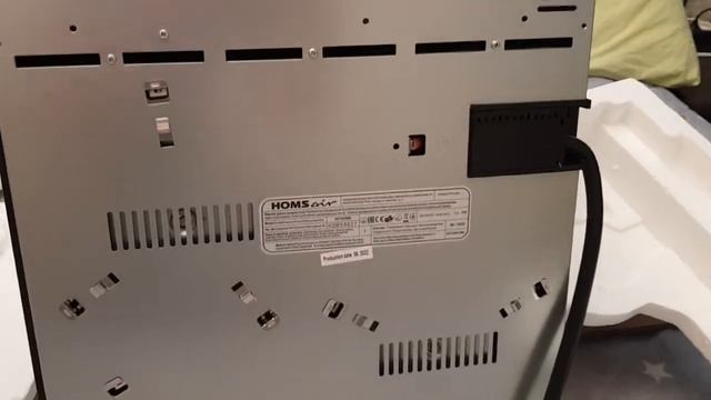 Распаковка — Электрическая варочная панель HOMSair HVY43DBK смотреть онлайн