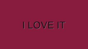 Icona Pop I love it lyrics
