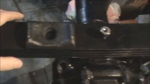 "Военный"  Задний мост  на УАЗ Hunter