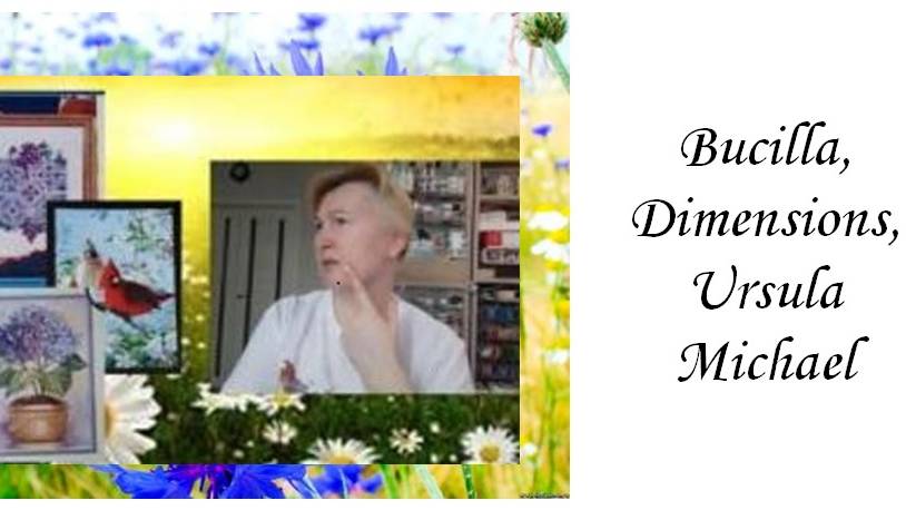 Вышиваю летом 2024. Bucilla, Dimensions, Ursula Michael