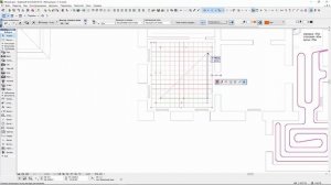 Проектируем контур теплого пола в ArchiCAD
