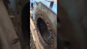 Поступила на ремонт станина крановой установки Tadano Z300