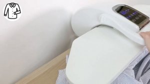 Гладильным прессом гладить вещи легко  Показываем как