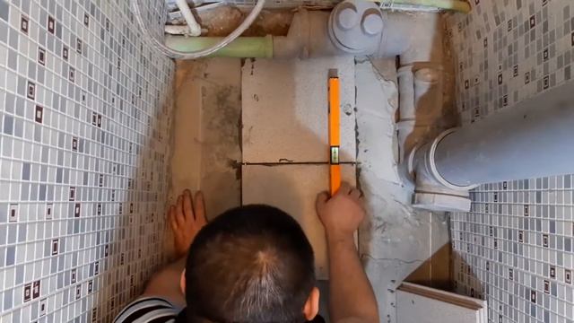 Как клеить плитку #укладкаплитки #какположитьплитку