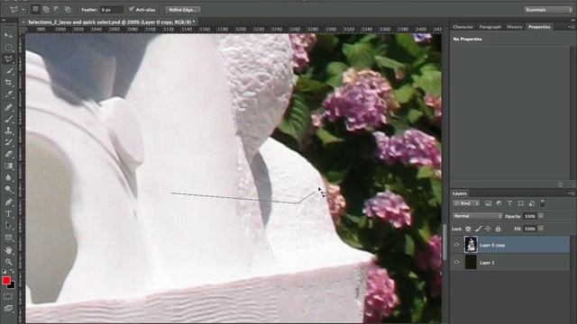 How to Use the Lasso Tool In Photoshop смотреть онлайн