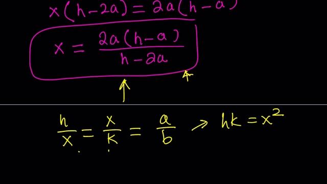 A Geometry Puzzle with Two Circles and a Square in a Right Triangle смотреть онлайн