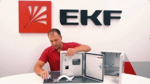 Щиток для счетчика герметичный. Распаковка.