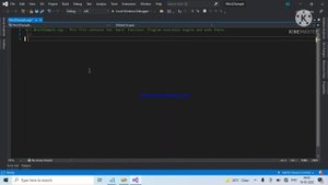 Create win32 Project in visual studios 2019