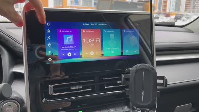 Android Auto и Обзор ГУ в ХАВАЛ М6