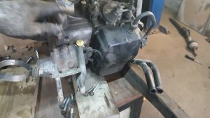 замена мотора Volvo s40.