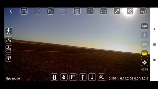 Тест дальности полета (дальность приема видео)