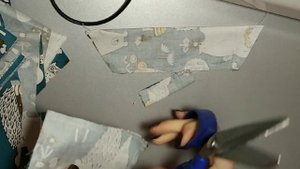 Как сшить бантик из хлопка для девочки | бант для волос своими руками