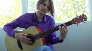 Стандартная бюджетная  гитара -  Обзор Flight D130