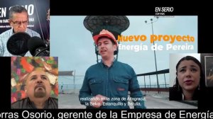 Yulieth Porras Osorio, gerente de la Emp. de Energía de Pereira y las energías limpias en a ciudad