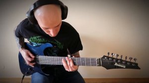 Meshuggah - Combustion - Guitar Cover - one take playthrough