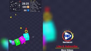 Cube Arena 2048: Merge Numbers (Part 03) - Math Game & Big Snake io Score 2 To 1024k