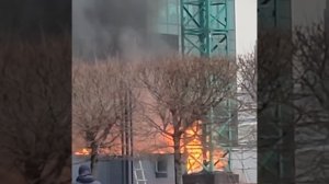 Пожар в «Москва-Сити»