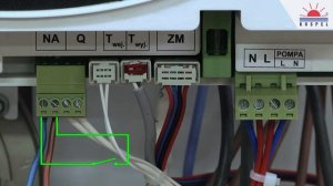 Подключение комнатного регулятора температуры и внешнего устройства к котлу EKCO.R2