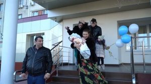 Андри Пурика встречает правнука