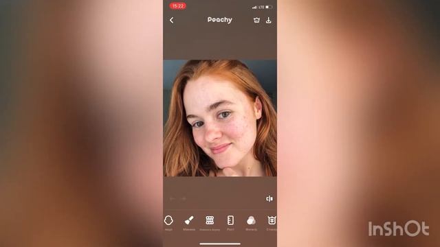 Быстрая ретушь лица на телефоне без фотошопа. Приложения Peachy от InShot