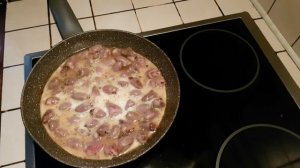 Куриные сердечки с макаронами. Очень вкусно. Ужин за 30 минут.