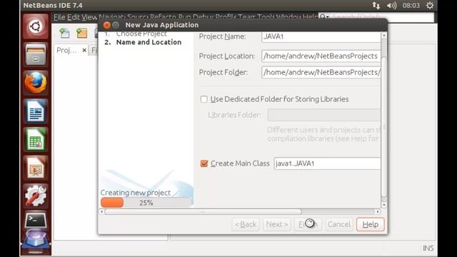 JAVA Installing NetBeans onto Ubuntu смотреть онлайн