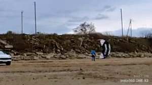 Кайт Core XR7 самозапуск бывает опасен 😂 , если ветер меняет направление !