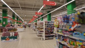 Ашан в Саратове - огромный магазин в Тау Галерее