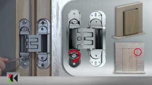 Скрытая петля KRONA KOBLENZ KUBICA HYBRID K6360.