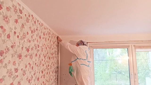 Как обои подрезать в угол стены смотреть онлайн