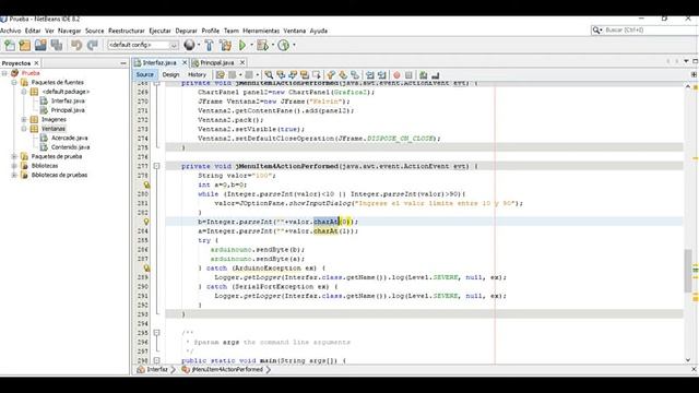 Gráfica en Java, de temperatura con conexión serial a Arduino. смотреть онлайн
