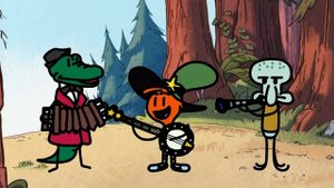 КРОКОДИЛ ГЕНА, ТУТ-И-ТАМ и СКВИДВАРД