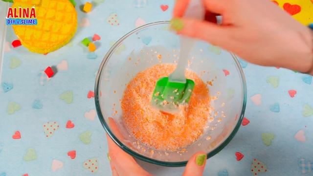 ХРУСТЯЩИЙ Слайм из клея ЛУЧ. Как сделать СЛАЙМ ДОМА/ASMR
