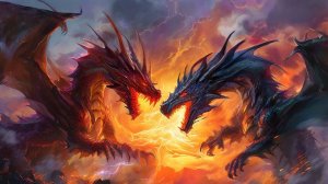 Битва Драконов - хэви-метал/хард-рок от neuroart_dm | SUNO AI создано с использованием нейросетей