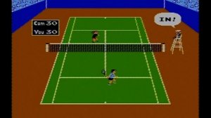 Tennis ("Денди") - прохождение с комментариями