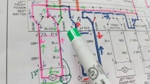 how POWER SEATS WORK from WIRING DIAGRAM