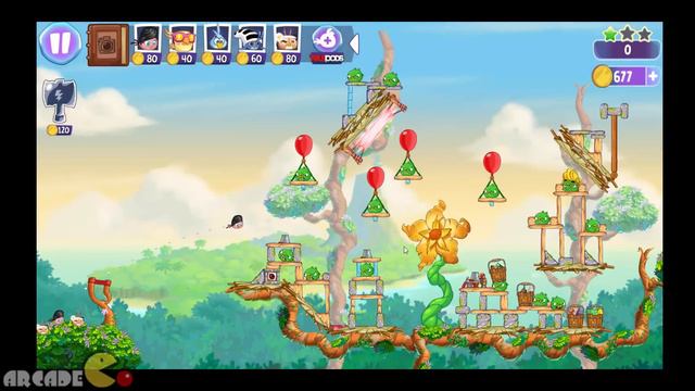 Angry Birds Stella: New Level Unlocked Beach Day - Golden Flower Level