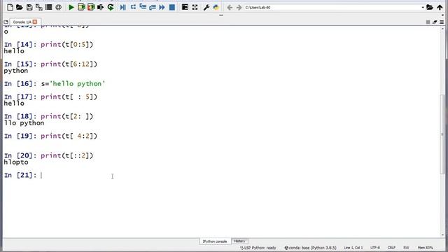 16. Strings in Python |String slicing, Immutability, String Indexing & Accessing |#learnpython