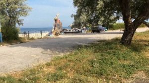 Пляж санатория Лучистый в Заозерном