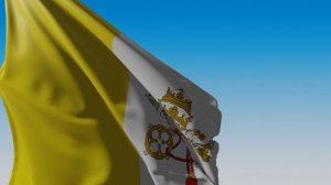 Флаг государства Ватикан