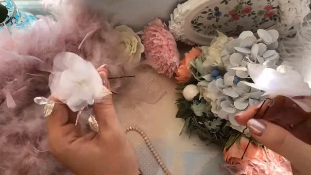 Цветы из ткани.Намного процесса смотреть онлайн